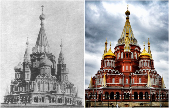 Собор в Ижевске, который восстановили уже в нынешнем веке. /Фото: ru.wikipedia.org, proehal.ru Собор в Ижевске, который восстановили уже в нынешнем веке. /Фото: ru.wikipedia.org, proehal.ru