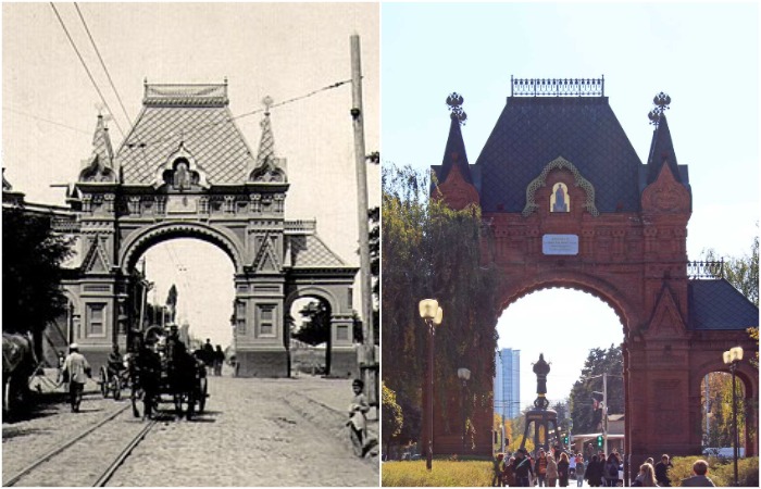 Восстановили очень похоже, но в другом месте. /Фото: ru.wikipedia.org, titam.ru Восстановили очень похоже, но в другом месте. /Фото: ru.wikipedia.org, titam.ru