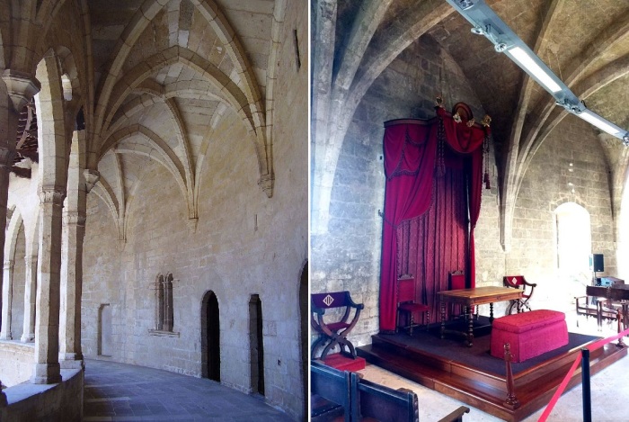 Bellver Castle строился в качестве укрепленной королевской резиденции.