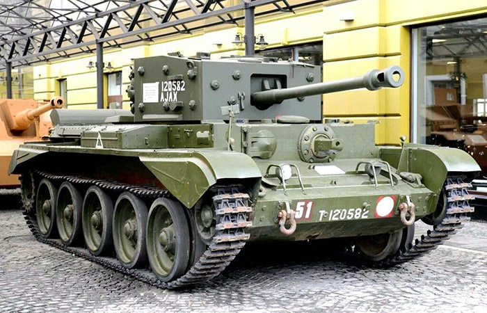 Cromwell MK VII в музее./ Фото: pinterest.com Cromwell MK VII в музее./ Фото: pinterest.com