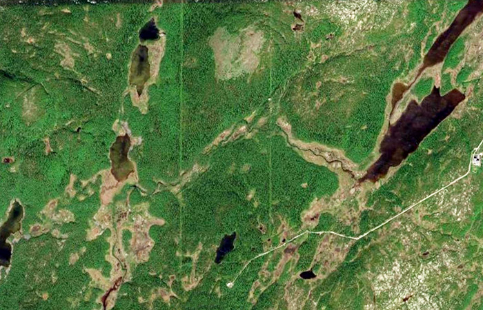 Кольский полуостров, «Зевс»./ Фото: maps.google.com Кольский полуостров, «Зевс»./ Фото: maps.google.com