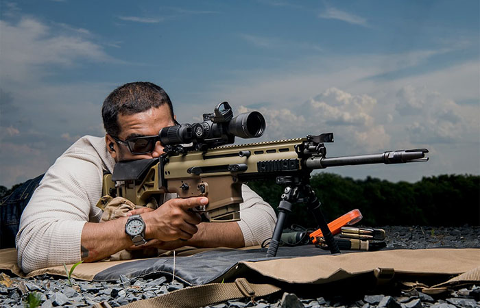 Снайперская винтовка SCAR 17S DMR./ Фото: fnamerica.com Снайперская винтовка SCAR 17S DMR./ Фото: fnamerica.com