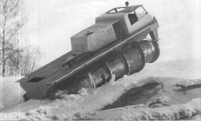 ШН-67 хорошо держался на снегу и на воде/ Фото: topwar.ru ШН-67 хорошо держался на снегу и на воде/ Фото: topwar.ru
