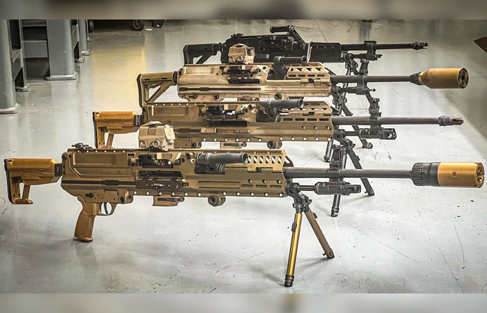 Пулемёты SIG-MMG 338 разных поколений./ Фото: sigsauer.com Пулемёты SIG-MMG 338 разных поколений./ Фото: sigsauer.com