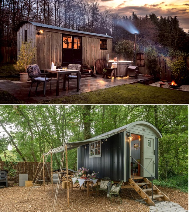 Blackdown Shepherds Hut – романтичный ретрит, предлагающий отдых в «Пастушьих хижинах» (Англия). Blackdown Shepherds Hut – романтичный ретрит, предлагающий отдых в «Пастушьих хижинах» (Англия).