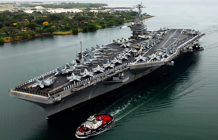 Авианосец USS John c. Stennis./ Фото: dzen.ru Авианосец USS John c. Stennis./ Фото: dzen.ru