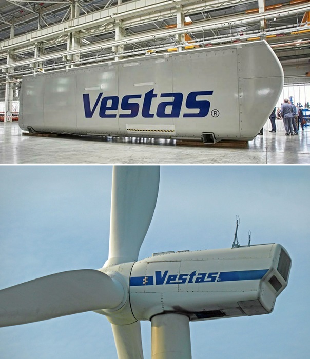 Турбины от ветрогенераторов шведской компании Vattenfall.