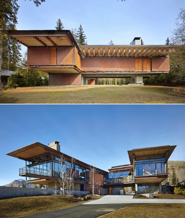Bigwood Residence – инновационное горное убежище, меняющее свой облик (США). Bigwood Residence – инновационное горное убежище, меняющее свой облик (США).