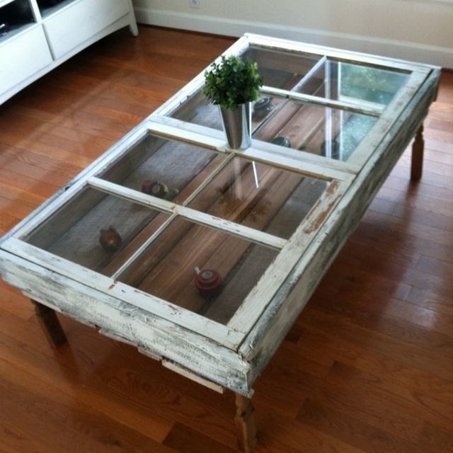 Оригинальный кофейный столик /Фото:remodelaholic.com