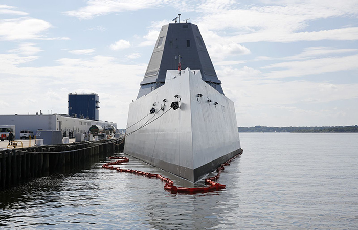 USS Zumwalt (DDG-1000)./ Фото: pinterest.com