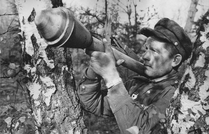 Гранатомёт Panzerfaust./ Фото: topwar.ru Гранатомёт Panzerfaust./ Фото: topwar.ru