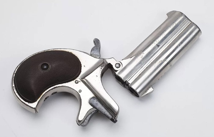 Пистолет Double Derringer./ Фото: historypistols.ru Пистолет Double Derringer./ Фото: historypistols.ru