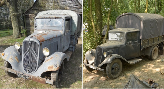 Модель грузовика Citroen, выпущенного в 1937 году.