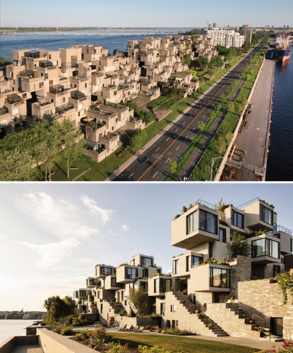 Habitat'67 стал культовым проектом, до сих пор вызывающим интерес (Монреаль, Канада). Habitat'67 стал культовым проектом, до сих пор вызывающим интерес (Монреаль, Канада).