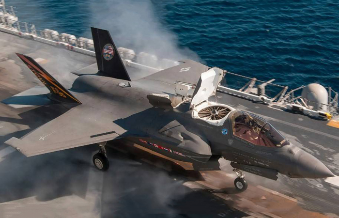 F-35B морского базирования./ Фото:youtube.com F-35B морского базирования./ Фото:youtube.com