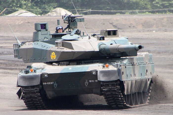 Танк Type 10, вид спереди/ Фото: invoen.ru Танк Type 10, вид спереди/ Фото: invoen.ru