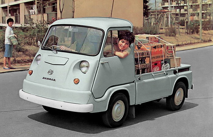 Subaru Sambar, 1961 год./ Фото: drom.ru Subaru Sambar, 1961 год./ Фото: drom.ru