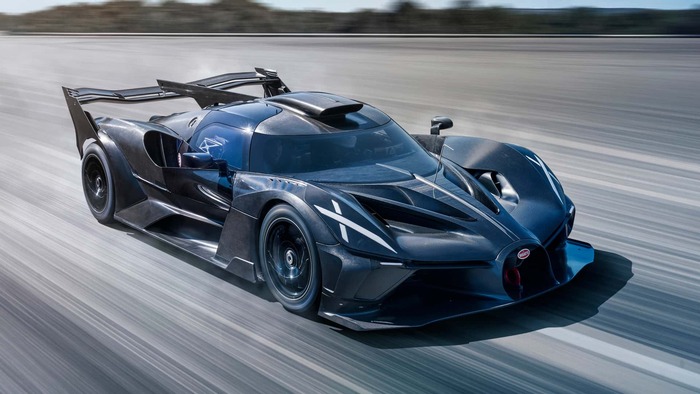 Трековый гиперкар Bugatti-Rimac Hypercar/ Фото: motor1.com