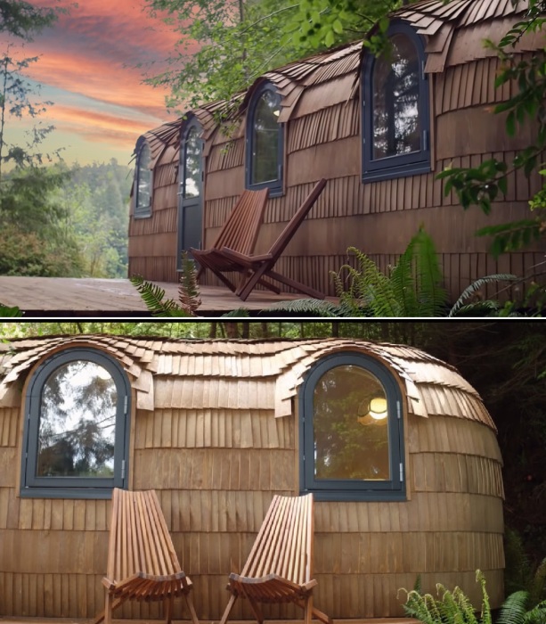 Cocoon Cottage – модель сборно-разборного домика, разработанная эстонской фирмой Iglucraft. Cocoon Cottage – модель сборно-разборного домика, разработанная эстонской фирмой Iglucraft.