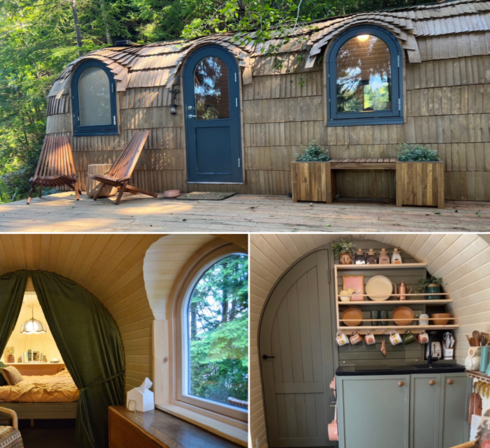 Два дня расслаблений в Cocoon Cottage обойдутся в 700 долларов на двоих. Два дня расслаблений в Cocoon Cottage обойдутся в 700 долларов на двоих.