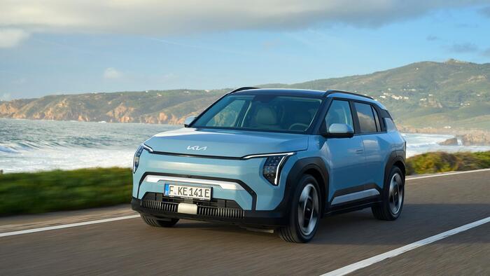 Kia EV3 рассчитан, прежде всего, на европейского потребителя/ Фото: kia.si Kia EV3 рассчитан, прежде всего, на европейского потребителя/ Фото: kia.si