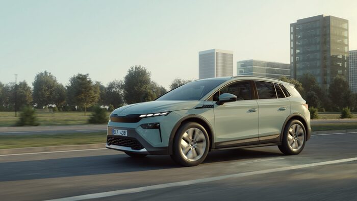 Skoda Elroq может развить скорость до 180 км в час/ Фото: ljudochbild.se Skoda Elroq может развить скорость до 180 км в час/ Фото: ljudochbild.se