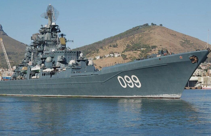 Атомный ракетный крейсер «Адмирал Нахимов»./ Фото: dzen.ru Атомный ракетный крейсер «Адмирал Нахимов»./ Фото: dzen.ru