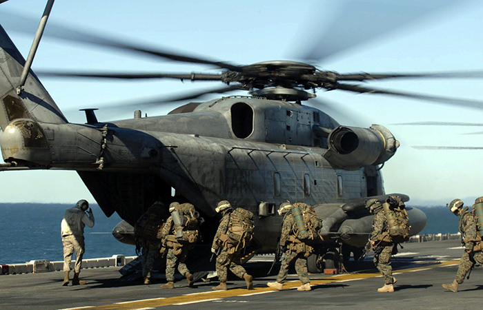 Вертолёт CH-53E Super Stallion./ Фото: pinterest.com