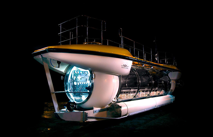 Туристическая субмарина Triton DeepView 24./ Фото: uleoparda.ru Туристическая субмарина Triton DeepView 24./ Фото: uleoparda.ru