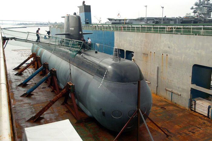 При изготовлении корпуса подлодки используется специальная сталь/ Фото: wikimedia.org