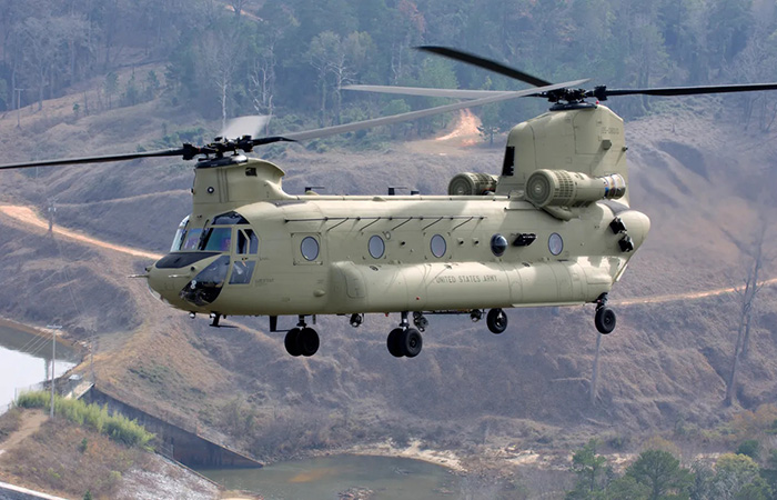 Вертолёт CH-47 Chinook./ Фото: goodfon.ru Вертолёт CH-47 Chinook./ Фото: goodfon.ru