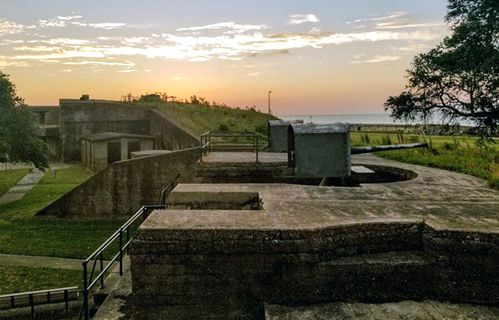 Оборонные сооружения Fort Monroe./ Фото: nps.gov