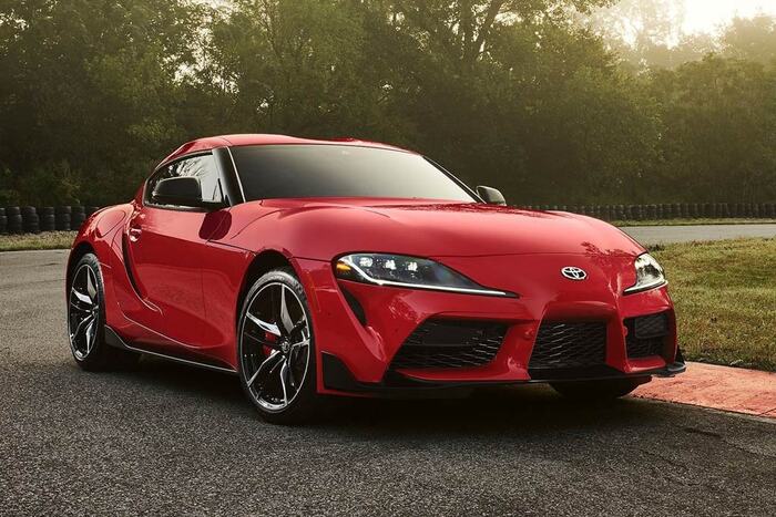 Toyota GR Supra A90 разгоняется до 100 км в час за 3,9 секунды/ Фото: allcarz.ru Toyota GR Supra A90 разгоняется до 100 км в час за 3,9 секунды/ Фото: allcarz.ru