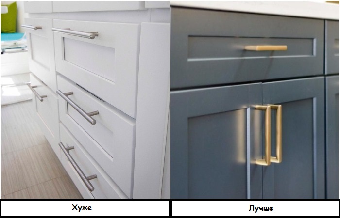 Цвет ручек имеет значение Цвет ручек имеет значение