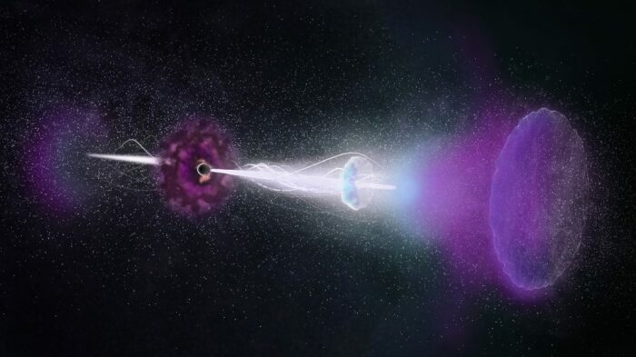 Рентгеновское излучение /Фото:public.nrao.edu Рентгеновское излучение /Фото:public.nrao.edu