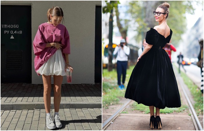 Платье в стиле New Look и юбка-баллон Платье в стиле New Look и юбка-баллон