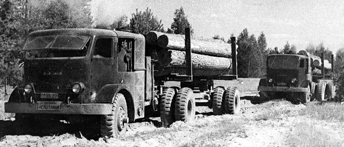 НАМИ-012 во время испытаний в 1951 году. /Фото: auto.ru НАМИ-012 во время испытаний в 1951 году. /Фото: auto.ru