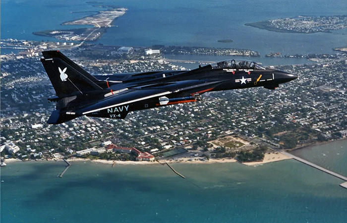 F-14a VX-4 Black Bunny./ Фото: wp.com F-14a VX-4 Black Bunny./ Фото: wp.com