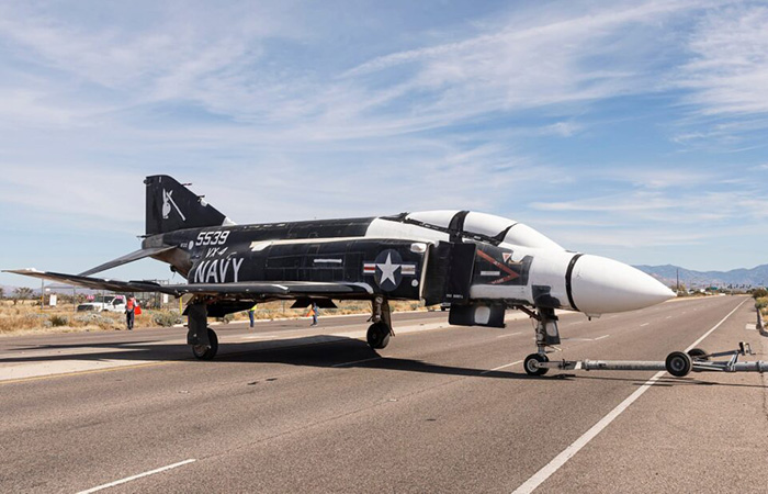 F-4S Phantom II Black Bunny./ Фото: vintageaviationnews.com F-4S Phantom II Black Bunny./ Фото: vintageaviationnews.com