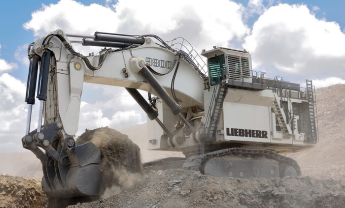 Liebherr R 9800 начали выпускать в 2013 году/ Фото: liebherr.com Liebherr R 9800 начали выпускать в 2013 году/ Фото: liebherr.com