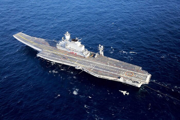 Индийский авианосец Vikramaditya/ Фото: wikimedia.org Индийский авианосец Vikramaditya/ Фото: wikimedia.org