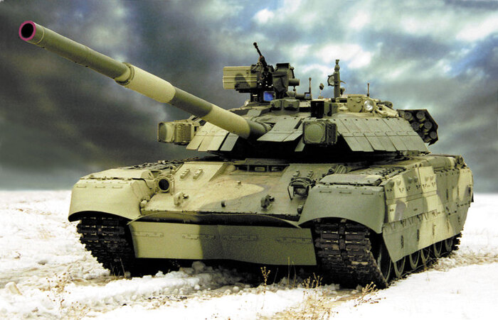 Танк Т-84, от которого Т-100 позаимствовал некоторые детали/ Фото: alternathistory.ru Танк Т-84, от которого Т-100 позаимствовал некоторые детали/ Фото: alternathistory.ru