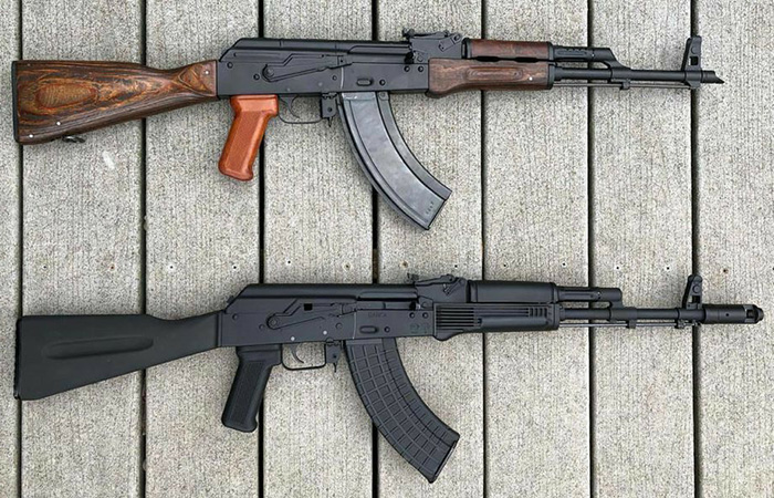 Автоматы Калашникова./ Фото: pinterest.com Автоматы Калашникова./ Фото: pinterest.com