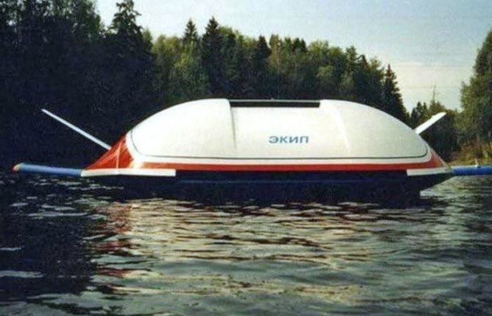 Аппарат ЭКИП на воде/ Фото: ucrazy.org Аппарат ЭКИП на воде/ Фото: ucrazy.org