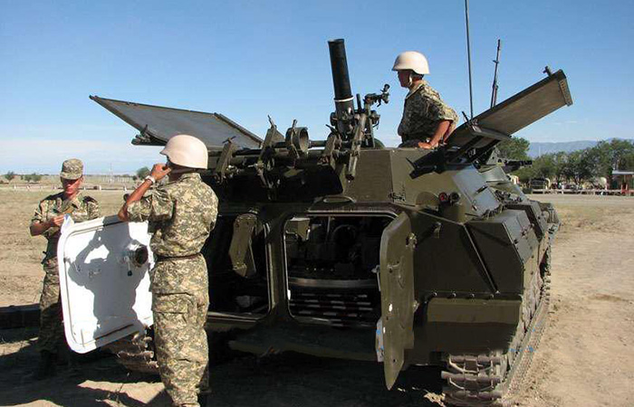 Самоходный миномёт «Айбат»./ Фото: guns.ru