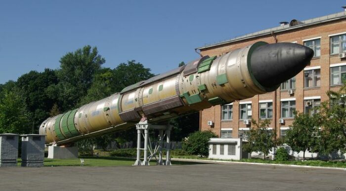 Ракета комплекса Воевода. /Фото: ru.pinterest.com.