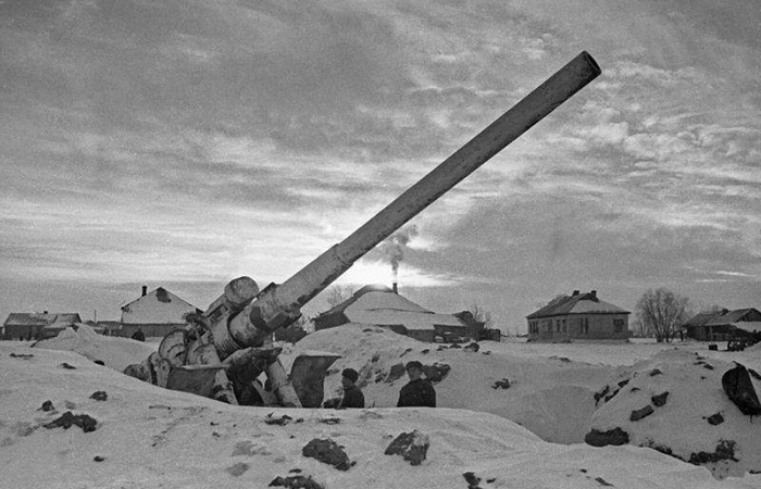 На позиции, 1941 год./ Фото: topwar.ru На позиции, 1941 год./ Фото: topwar.ru