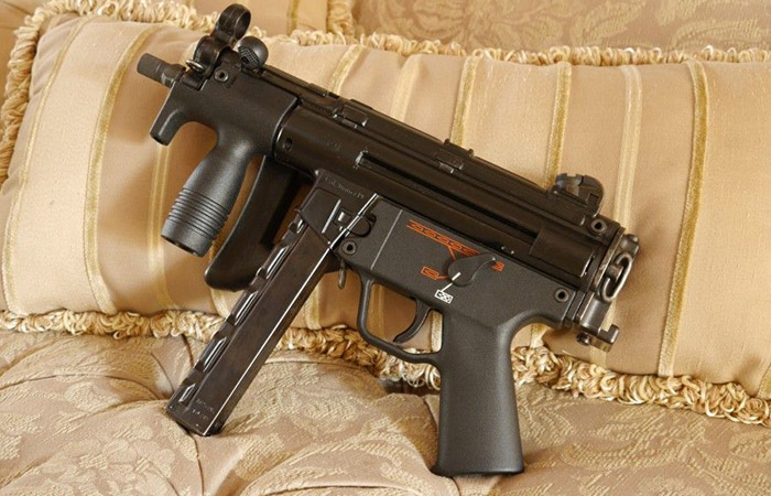 Пистолет-пулемёт MP5./ Фото: pinterest.com Пистолет-пулемёт MP5./ Фото: pinterest.com