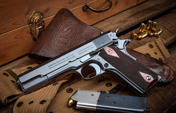 Пистолет Colt M1911./ Фото: kalashnikov.ru Пистолет Colt M1911./ Фото: kalashnikov.ru