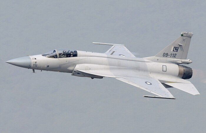 JF-17 Thunder использовался в пакистанских ВВС/ Фото: wikimedia.org JF-17 Thunder использовался в пакистанских ВВС/ Фото: wikimedia.org